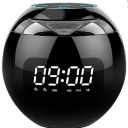 בוקסה ניידת נטענת + שעון מעורר