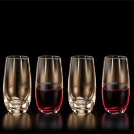 סט 6 כוסות גבוהות 520 מ”ל אמבר מסדרת VENETO