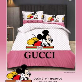 סט מצעים ״מיני מאוס״ כותנה יחיד
