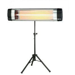 תנור חימום קליפסו 3000W כולל שלט וחצובה טלסקופית