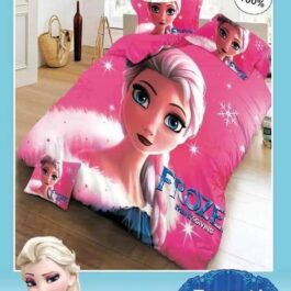 סט מצעים יחיד ״אנה ואלזה״ 100% כותנה