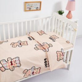 סט מצעים למיטת תינוק/מעבר 100% כותנה