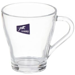 ספל זכוכית חלק לשתייה חמה 250ml