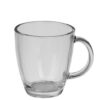 ספל זכוכית קלאסי לשתייה חמה 350ml