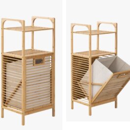 סל כביסה במבוק יוקרתי דגם ״תות״