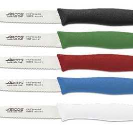 סכין 10 ס״מ משונן להב שפיץ ARCOS במגוון צבעים