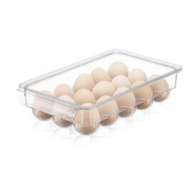 תבנית אקרילית לאחסון 15 ביצים