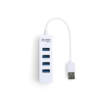 מפצל 4 יציאות USB עם כבל
