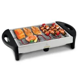מנגל חשמלי נירוסטה TURBO GRILL