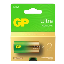 זוג סוללות C LR14 אולטרה אלקליין GP