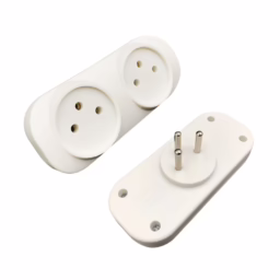 מפצל לשקע חשמל 2 יציאות